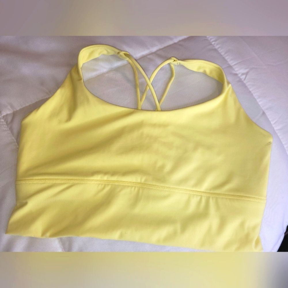 Adanola Yellow Sports Bra